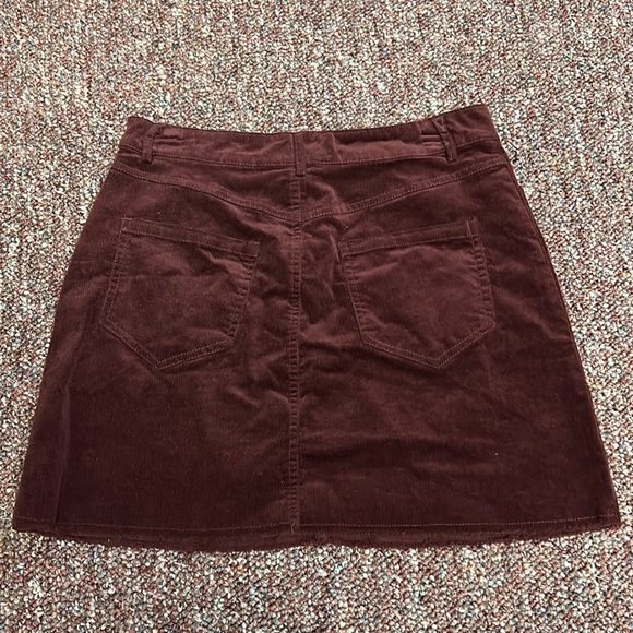 Burgundy Skirt from Forever 21 - Picture 3 of 4